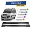 Cross oto Fiat Doblo -I- 2000-2009 İle Uyumlu Ara Atkı Taşıyıcı Tavan Barı 2 adet Siyah Set