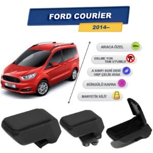 Ford Courier 2014 Sonrası İçin Geçmeli Kolçak, Kol Dayama - A+ Kalite