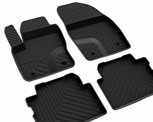 Ford Kuga 1 2008-2013 İle Uyumlu 4D Havuzlu Paspas A+Kalite Siyah - Görsel 5
