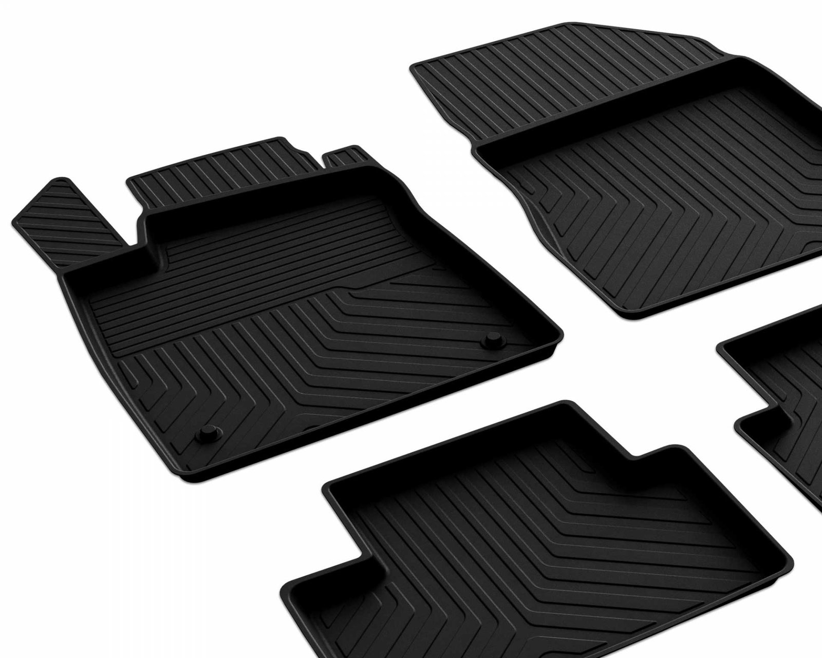 Renault Taliant 2021 Sonrası İle Uyumlu 4D Havuzlu Paspas A+Kalite Siyah - Görsel 3