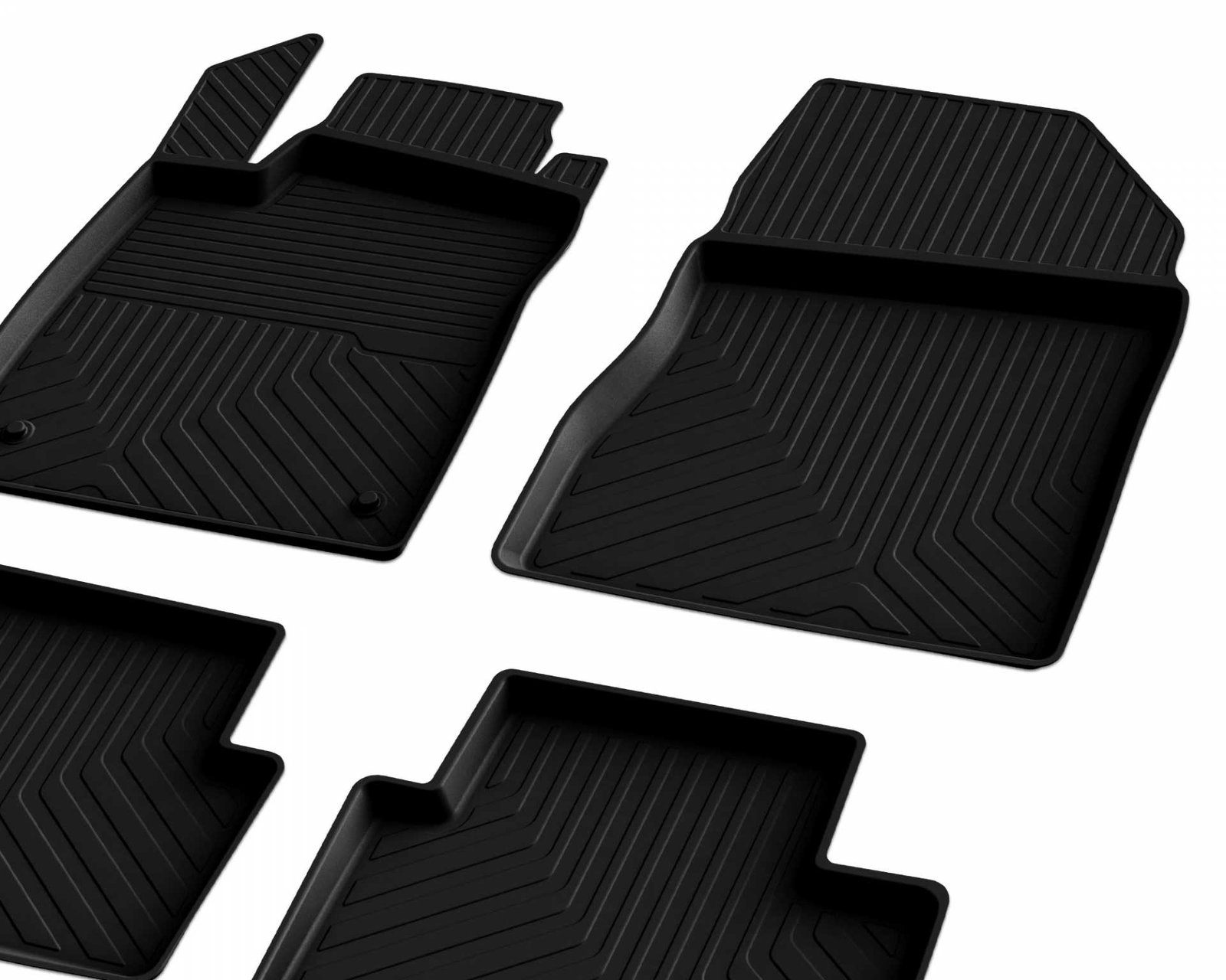 Renault Taliant 2021 Sonrası İle Uyumlu 4D Havuzlu Paspas A+Kalite Siyah - Görsel 4