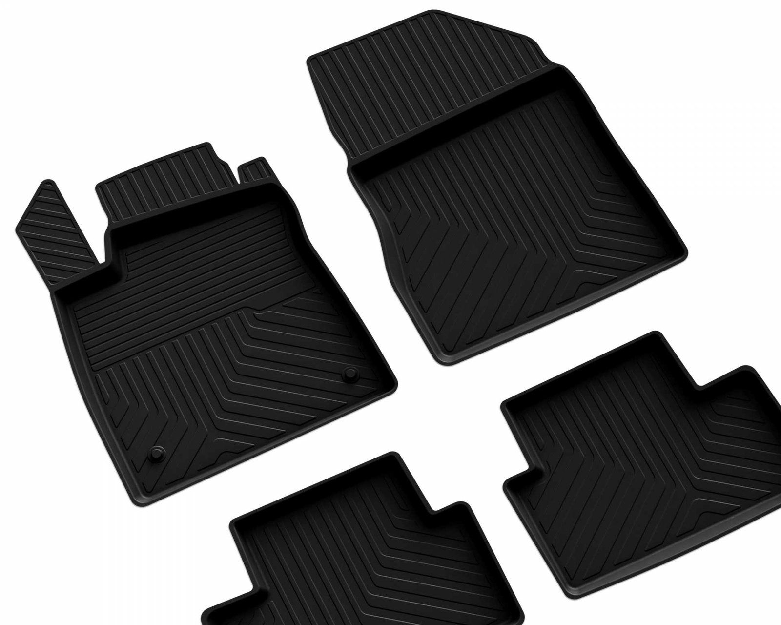 Renault Taliant 2021 Sonrası İle Uyumlu 4D Havuzlu Paspas A+Kalite Siyah - Görsel 5