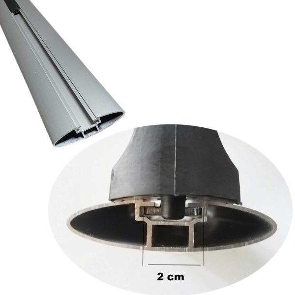 Ayarlanabilir Araç Üstü Merdiven Taşıyıcı – Güvenli, Kolay Montaj, T-Track Sistemleri ile Uyumlu (4lü Set) - Görsel 3