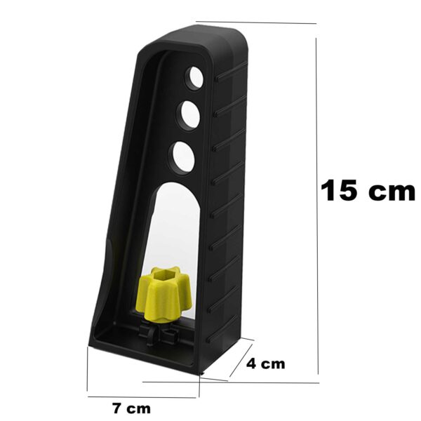 Ayarlanabilir Araç Üstü Merdiven Taşıyıcı – Güvenli, Kolay Montaj, T-Track Sistemleri ile Uyumlu (4lü Set) - Görsel 4