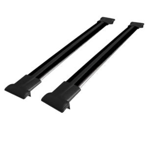 Alfa Romeo 159 Sportwagon 2006-2011 için Araca Özel Ara Atkı / Araç Üstü Portbagaj için Çapraz Taşıma Barları Siyah Set