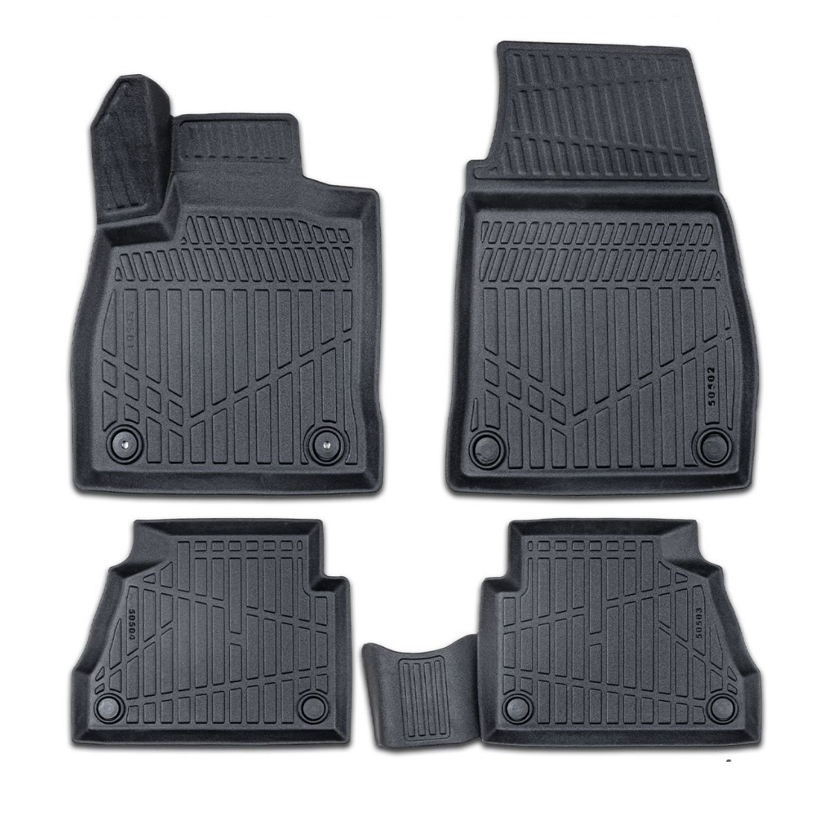 Ford Tourneo Courier 2023-2026 Paspas Takımı,3D Havuzlu,Yüksek Kenarlı