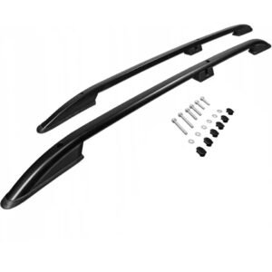 Alternative view of Fiat Doblo III Kombi-Van 2023-2025 Kısa Şasi için Alüminyum Tavan Çıtası Siyah Renk