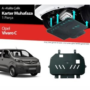 Opel Vivaro Çelik Karter Muhafaza Koruma 2019-2025