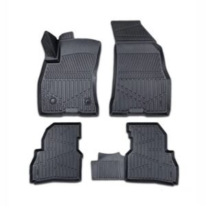 Doblo II Kombi 2010-2023 Paspas Takımı,3D Havuzlu,Yüksek Kenarlı