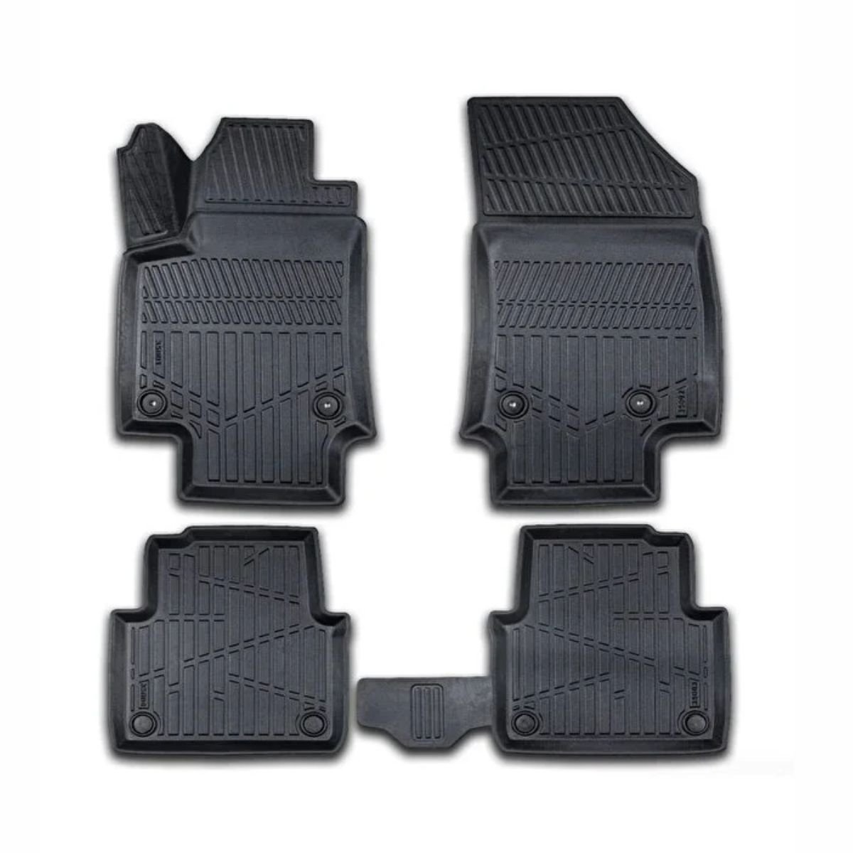 Opel Crossland & Crossland X 2017-2024 Paspas Takımı,3D Havuzlu,Yüksek Kenarlı